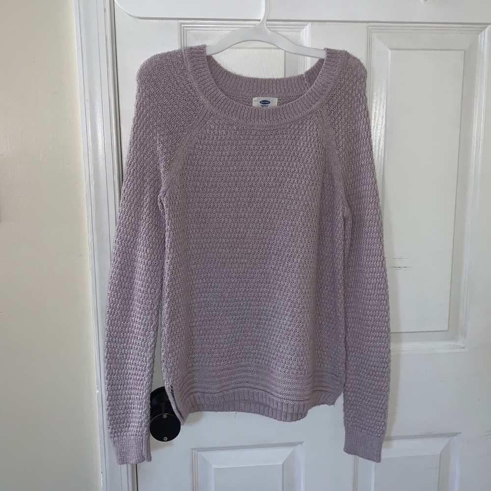 Old Navy purple sweater